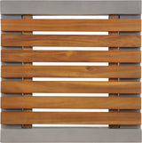 Rio Light Grey Concrete Cement End Table