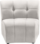 Limitless Cream Velvet Modular Chair