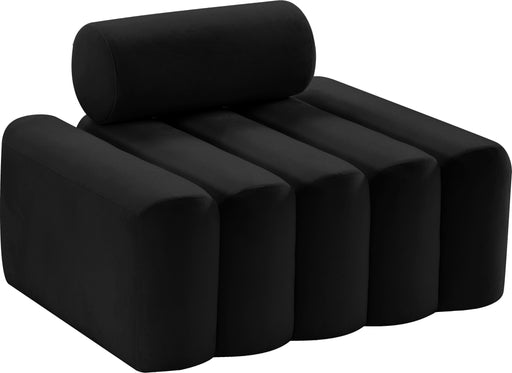 Melody Black Velvet Chair image