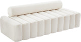 Melody Cream Velvet Sofa