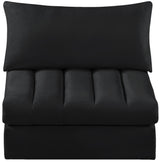 Jacob Black Velvet Armless