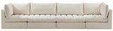 Jacob Cream Velvet Modular Sofa