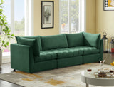 Jacob Green Velvet Modular Sofa