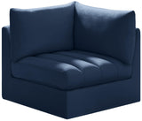 Jacob Navy Velvet Corner