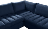Jacob Navy Velvet Modular Sectional