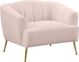 Tori Pink Velvet Chair