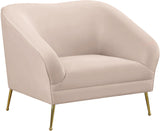 Hermosa Pink Velvet Chair