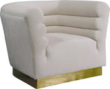 Bellini Cream Velvet Chair