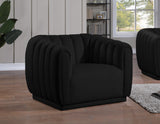 Dixie Black Velvet Chair