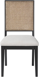 Lucid Black Velvet Dining Chair