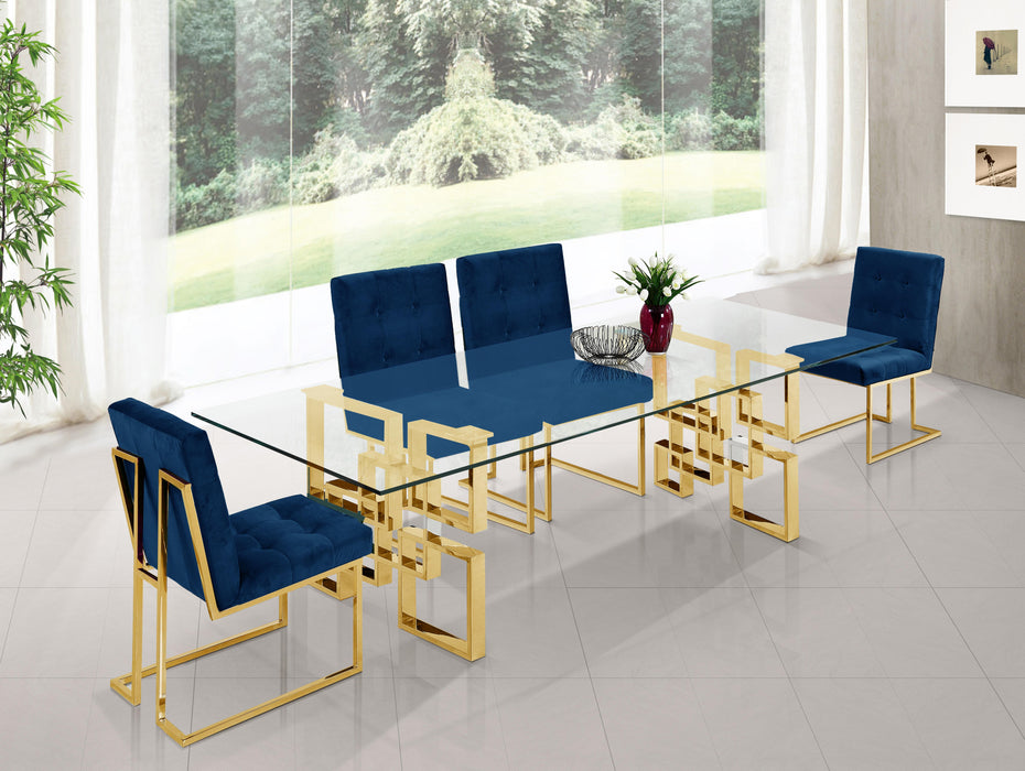 Pierre Gold Dining Table