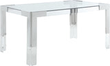 Casper Rich Chrome Dining Table