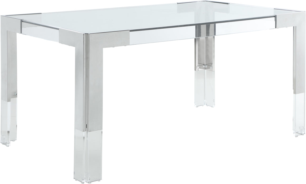 Casper Rich Chrome Dining Table image