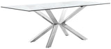 Juno Chrome Dining Table