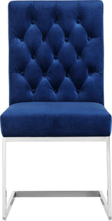Carlton Navy Velvet Dining Chair