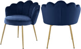 Claire Navy Velvet Dining Chair
