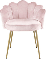 Claire Pink Velvet Dining Chair