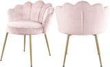 Claire Pink Velvet Dining Chair