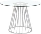 Gio Chrome Dining Table