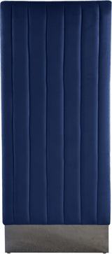 Porsha Navy Velvet Dining Chair