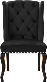 Suri Black Velvet Dining Chair
