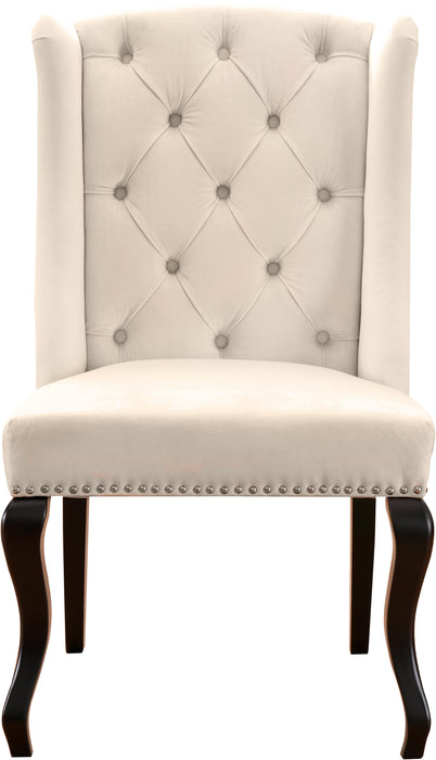 Suri Cream Velvet Dining Chair