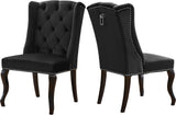 Suri Black Velvet Dining Chair
