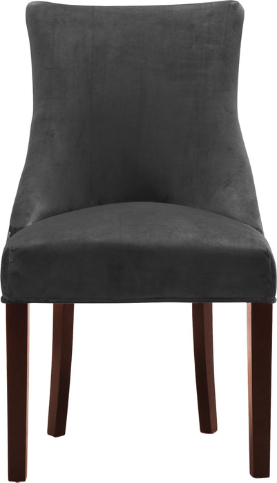 Hannah Grey Velvet Dining Chair