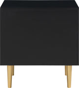 Zayne Black Night Stand