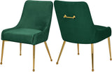 Ace Green Velvet Dining Chair