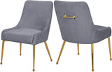Ace Grey Velvet Dining Chair