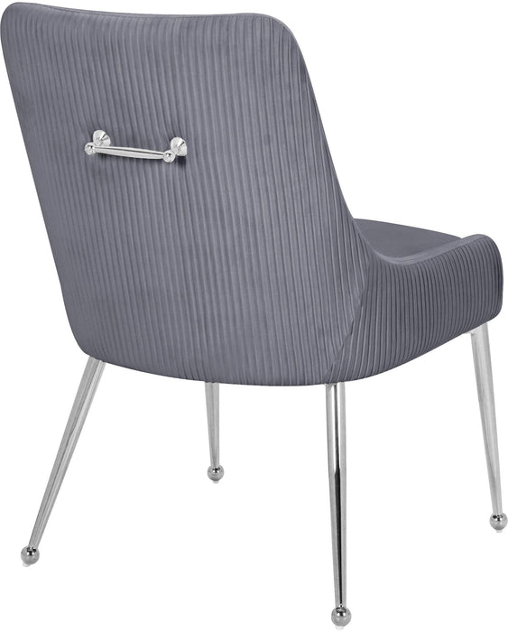 Ace Grey Velvet Dining Chair