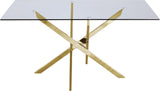 Xander Gold Dining Table