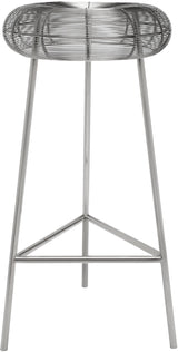 Tuscany Silver Bar Stool