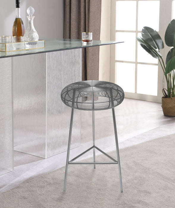 Tuscany Silver Counter Stool