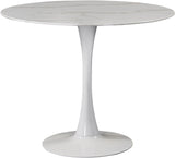 Tulip White Dining Table (3 Boxes)