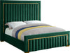 Dolce Green Velvet King Bed (3 Boxes) image