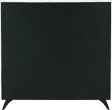 Elly Cream Velvet Queen Bed