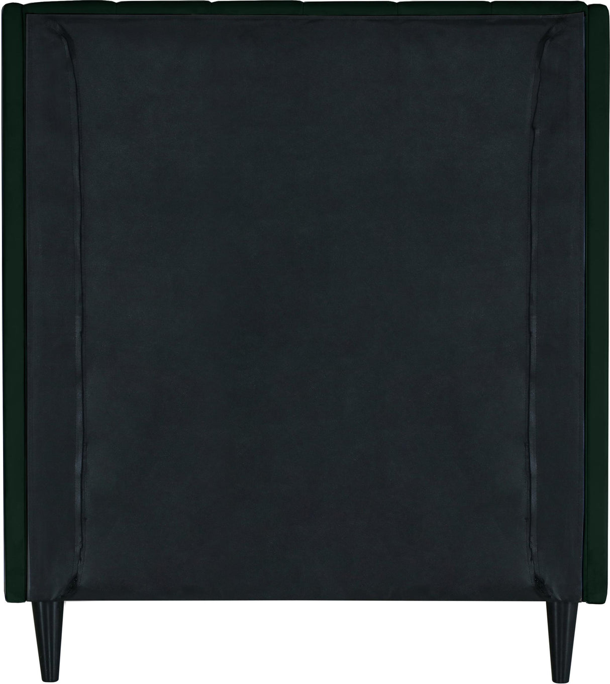 Eva Green Velvet Twin Bed