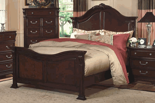 New Classic Emilie Queen Bed in English Tudor