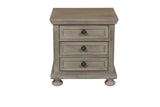New Classic Furniture Allegra Youth Nightstand in Pewter