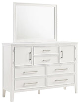New Classic Furniture Andover 6 Drawer Dresser in White