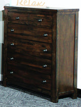 New Classic Furniture Blue Ridge Chest in Rustic Gray