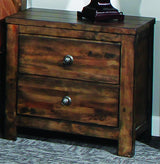 New Classic Furniture Blue Ridge Nightstand in Rustic Gray
