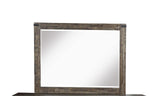 New Classic Furniture Galleon Mirror in Weathered Walnut
