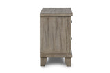 New Classic Furniture Marwick 2 Drawer Nightstand in Sand