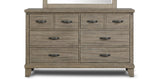 New Classic Furniture Marwick 8 Drawer Dresser in Sand