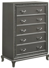 New Classic Furniture Park Imperial 5 Drawer Chest in Pewter