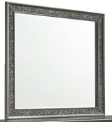 New Classic Furniture Park Imperial Mirror in Pewter