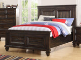 New Classic Furniture Sevilla Youth Full Panel Storage Bed in Walnut